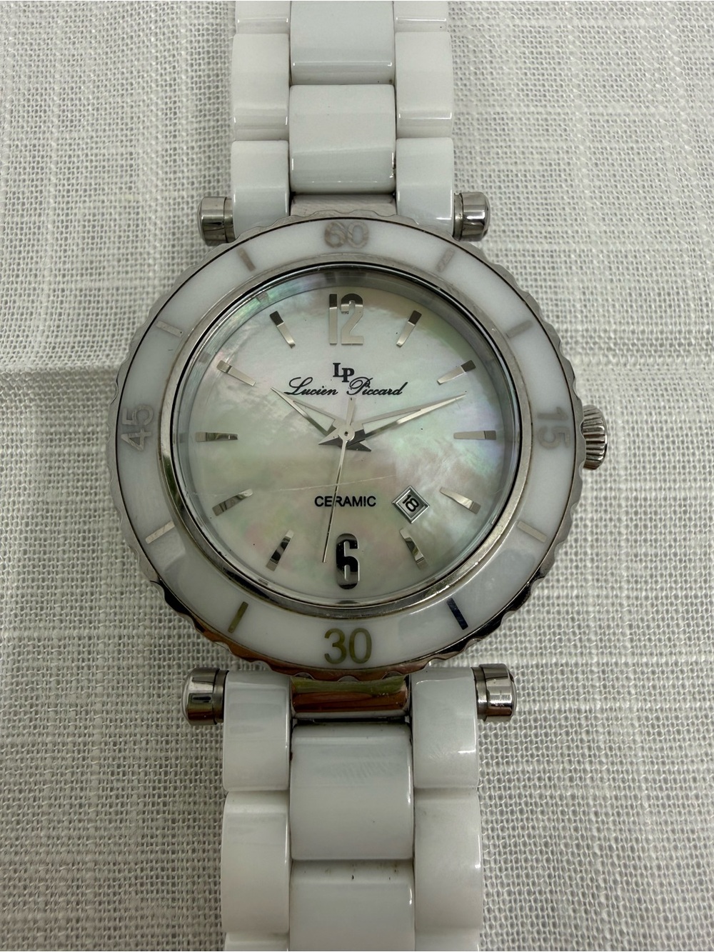 2012 Lucien Piccard La Tournette Diver 39mm Swiss Quartz Watch